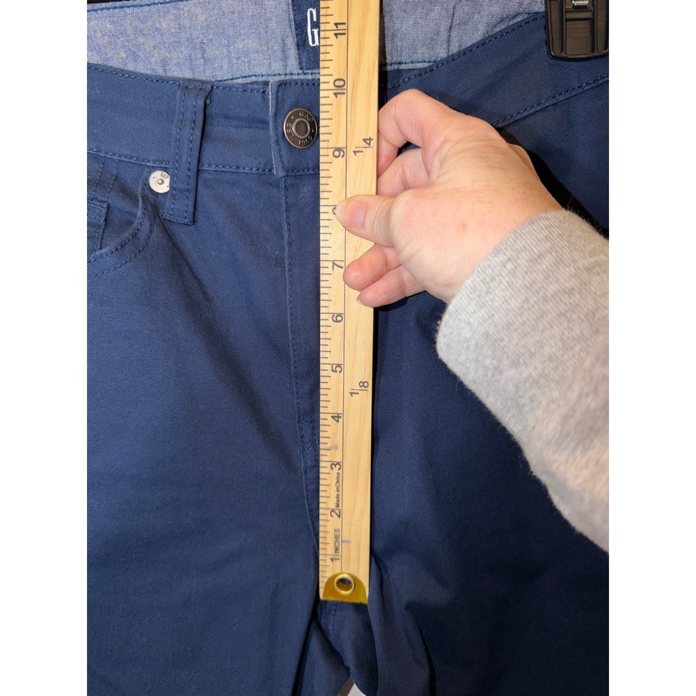 GAP Men's Navy‎ Blue Straight Leg Chinos Pants Size 32x32 business casual - Picture 3 of 6